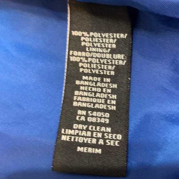 LE SUIT SEPARATES 🔹 Royal Blue One Button Women’s Blazer Jacket - Size 16 - Picture 13 of 13